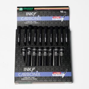Hauser inky carbonix fountain pen